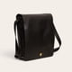thumbnail image 1 of Bandolera Bolso de Cuero Unisex Lautaro OLKI - Negro Floated, 1 of 7
