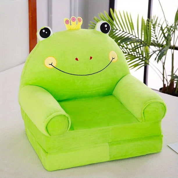 50cm/19.68in Kids Cartoon Folding Sofa - Perfect For Learning To Sit, Boys & Girls, Easy To Wash & Disassemble! Christmas Gift Halloween Thanksgiving Gift