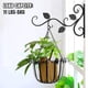 thumbnail image 2 of Enhance Your Garden with 2 Pack 12 Inch Sturdy Wall Mount Plant Hangers for Hanging Plants, Flower Baskets, Lanterns, Bird Feeders, and Wind Chimes - Perfect for Indoor and Outdoor Use!, 2 of 4