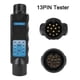 thumbnail image 2 of Tester 13 Pin Circuito Cableado Luces Enchufe Trailer Auto, 2 of 8