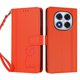 thumbnail image 3 of Funda Cartera Trébol para Xiaomi Redmi Note 14 Pro 4G con Ranuras Tarjetas y Carga Inalámbrica Naranja, 3 of 6