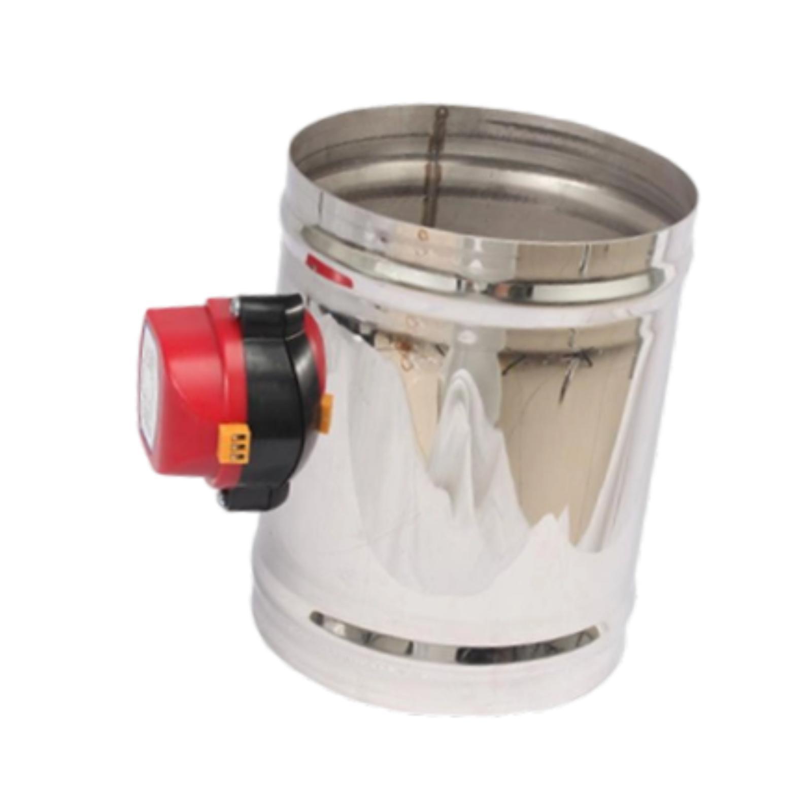 Ioensy - Válvula De Compuerta De Conducto De Aire Eléctrica De Acero Inoxidable Para Sistemas De Equilibrio De Aire Hvac