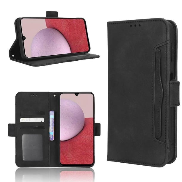 Funda Cartera Magnética para Samsung Galaxy A24 4G- Tarjetero Desmontable, Cuero PU, Soporte