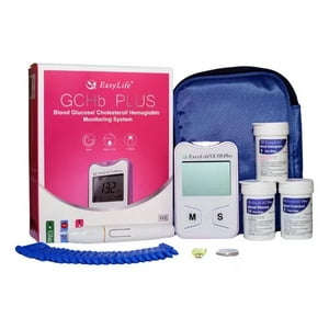 Medidor Glucosa Colesterol Hemoglobina Easy Life