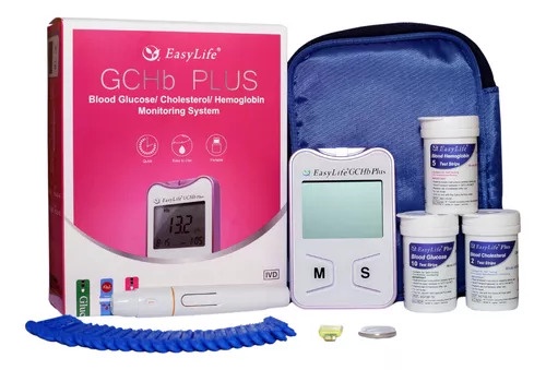 Medidor Glucosa Colesterol Hemoglobina Easy Life