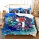 thumbnail image 1 of ingDeji Meets Girl Bedding SetAnime three-piece set Adult Kid Bedroom Duvet cover Sets Kawaii Girls, 1 of 5