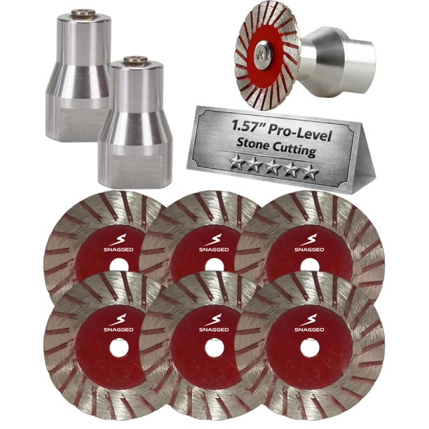 Mini discos sierra diamante 40mm 8 uds talla precisión granito mármol azulejo