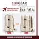 thumbnail image 3 of Mochila De Viaje Expansible Luxgear NomadLifeV2 Impermeable - Negro, 3 of 11