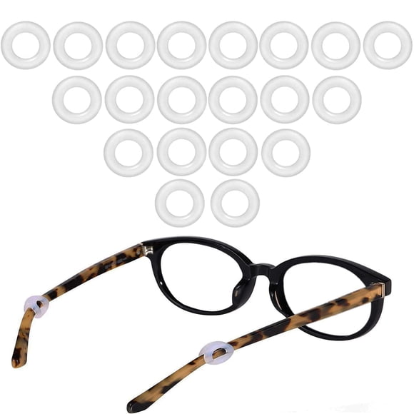 MOLDERP Sujeciones de silicona antideslizantes para patillas de gafas, 12 pares