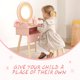 thumbnail image 3 of Set de tocador y silla OOOK Kids Pink con 11 accesorios, 3 of 9