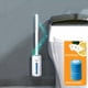 thumbnail image 1 of 1pc Bathroom Accessories Equipped With Multiple Brush Heads, Powerful Decontamination And Cleaning Brushes With Fragrance, Non Perforated Wall Mounted Long Handle And Bracket, Disposable Toilet Brush, 1 of 5