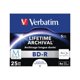 thumbnail image 1 of BD‑R Verbatim 25 GB 4× Pack de 5 con caja tipo joya, 1 of 3