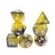 thumbnail image 3 of 7 Uds Dados Poliédricos D4 Y D6 D8 D10 D12 D20 Para Juegos De Rol Regalos Recuerdos De Fiesta Negro Amarillo, 3 of 3