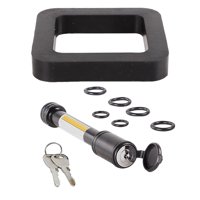 Magideal - De Barra De Bloqueo De Enganche De Remolque De 5/8 "", Se La La Adaptaciónción A Cualquier Receptor De Enganche De Remolque De 2 Pulgadas Pasador De Enganche , Con Con Almohadilla De Goma