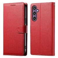 Funda Para Foxdock Samsung Galaxy S23 Fe– Cuero Premium, 3 Ranuras Para Tarjetas, Protección Contra Impactos