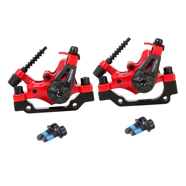 Línea De Freno De Disco De Bicicleta Freno De Tracción Para Bicicleta De Piñón Fijo Bicicleta De Montaña Ciclismo Delantero Y Trasero Rojo