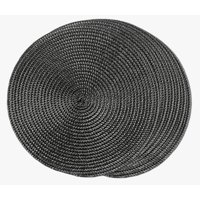 Riqui - Set De 10 Individuales Redondos Negro