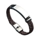 thumbnail image 1 of Pulsera Del Día De San Valentín Regalo Pareja Pulsera Para La Playa Regalos De Cumpleaños Fiesta Marrón Plata, 1 of 3