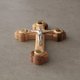 thumbnail image 2 of Crucifijo Holyland Crafted Art de madera de olivo, 13 cm de alto, 2 of 8