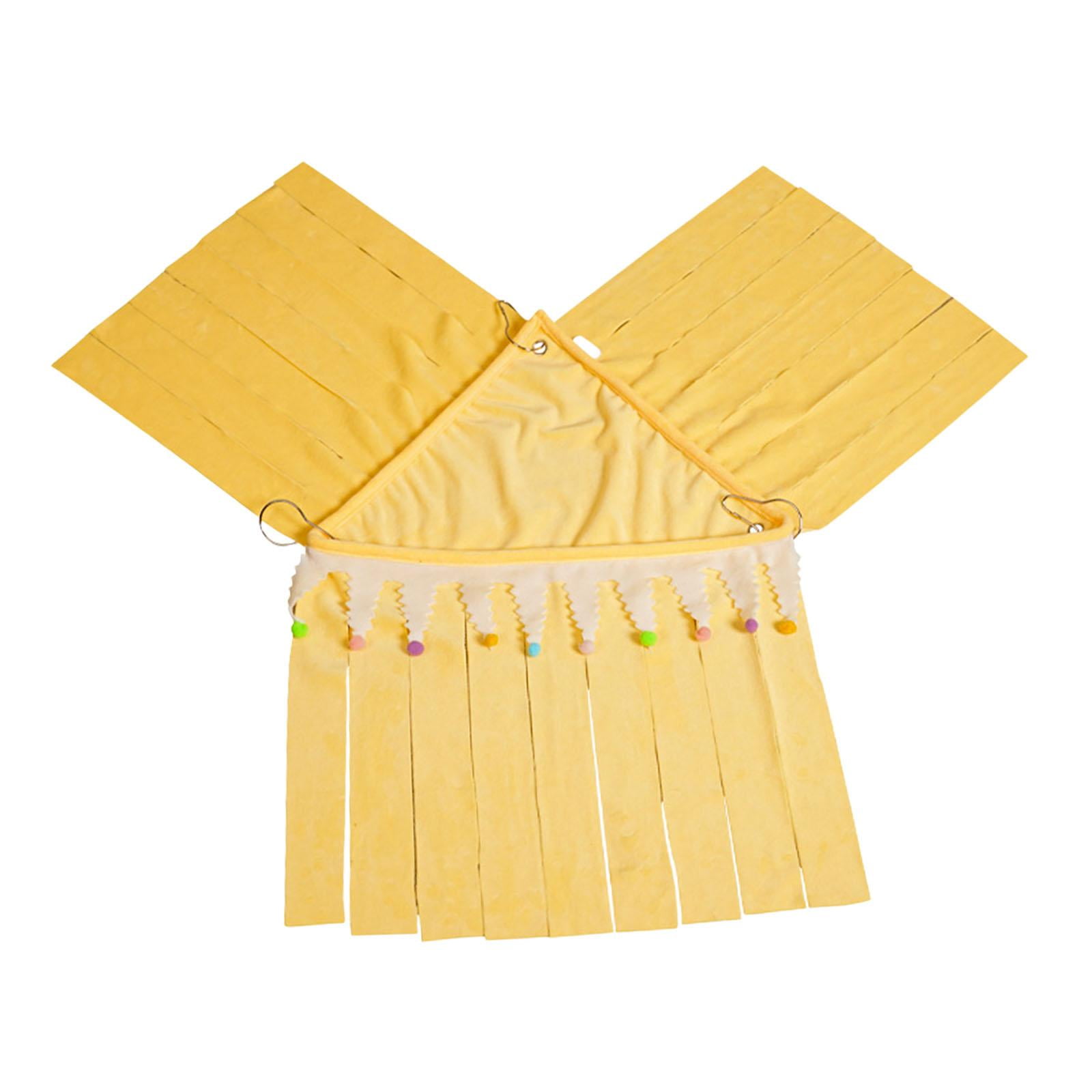 Escondite De Esquina Para Mascotas, Escondite Portátil Para Animales Pequeños Para Conejillo De Indias, Hámster, Rata S, Amarillo