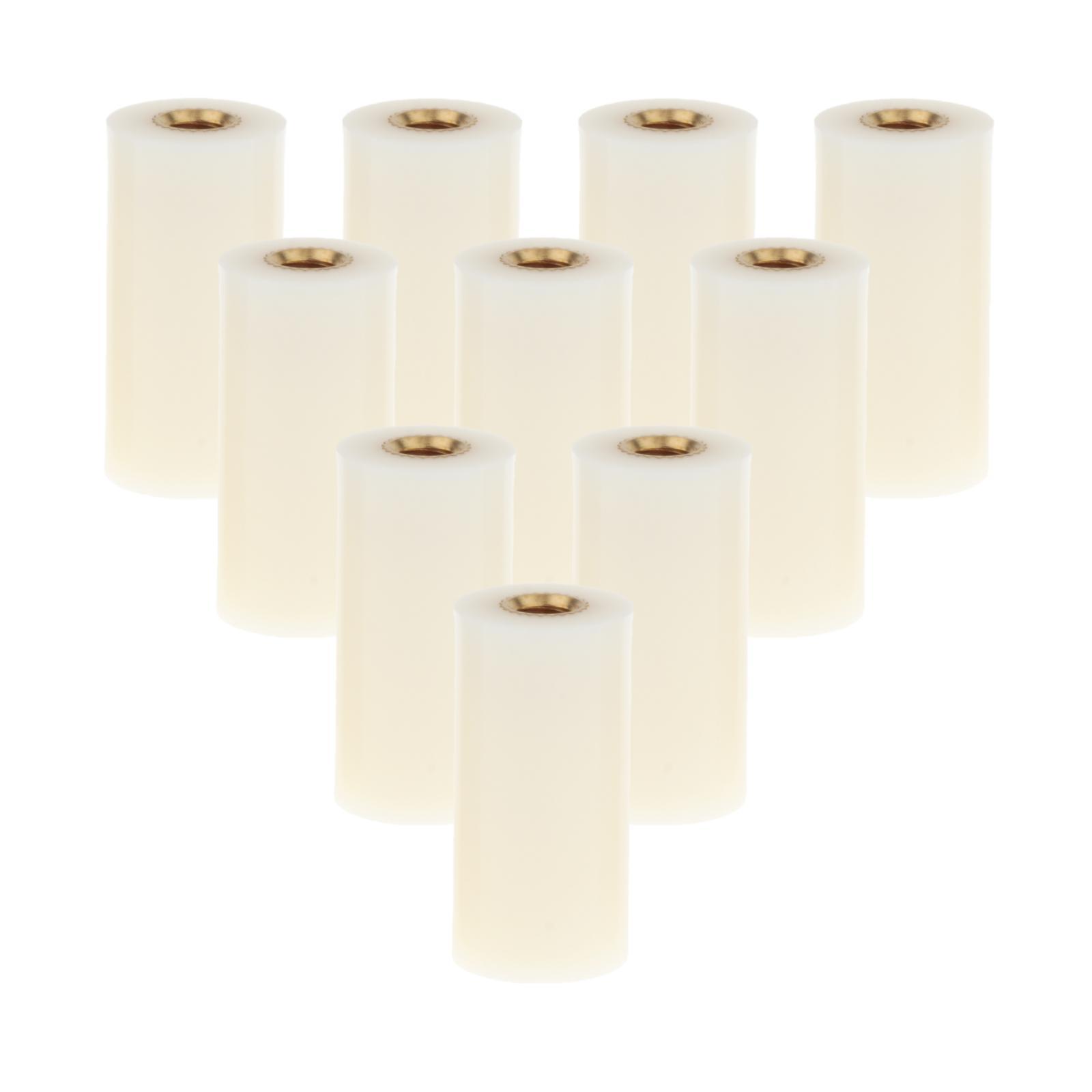 Magideal - Virola De Taco De Billar 10X, Virola De Taco De Billar, Tubo De Puntas De Palo De Billar De Rosca Ligera, Virola De Punta De Taco De Billar Portátil 13 Mm