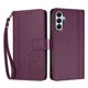 thumbnail image 3 of Funda Cartera Trébol para Samsung Galaxy A35 5G con Ranuras Tarjetas y Carga Inalámbrica Violeta, 3 of 6