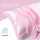 thumbnail image 5 of PiccoCasa Fundas de Almohada de Satén Juego de 2 Fundas de Almohada Estándar, Reina Rosa, 5 of 7