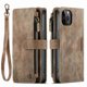 thumbnail image 1 of 1pc Suede Vintage Leather Phone Cover, Wallet License Card Slot Magnetic Buckle Zipper Pocket Bracket Flip Cover Phone Protective Case For IPhone14/14Plus/14Pro/14Pro Max ,iPhone13/13Pro/13Pro Max ,iP, 1 of 3