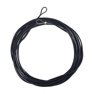 Genérico - Línea De Mosca Con Bucles Soldados Línea De Pesca Con Mosca De Agua Dulce De Agua Salada Poly Leader 10Ft 24Lbs Black Fast Sinking