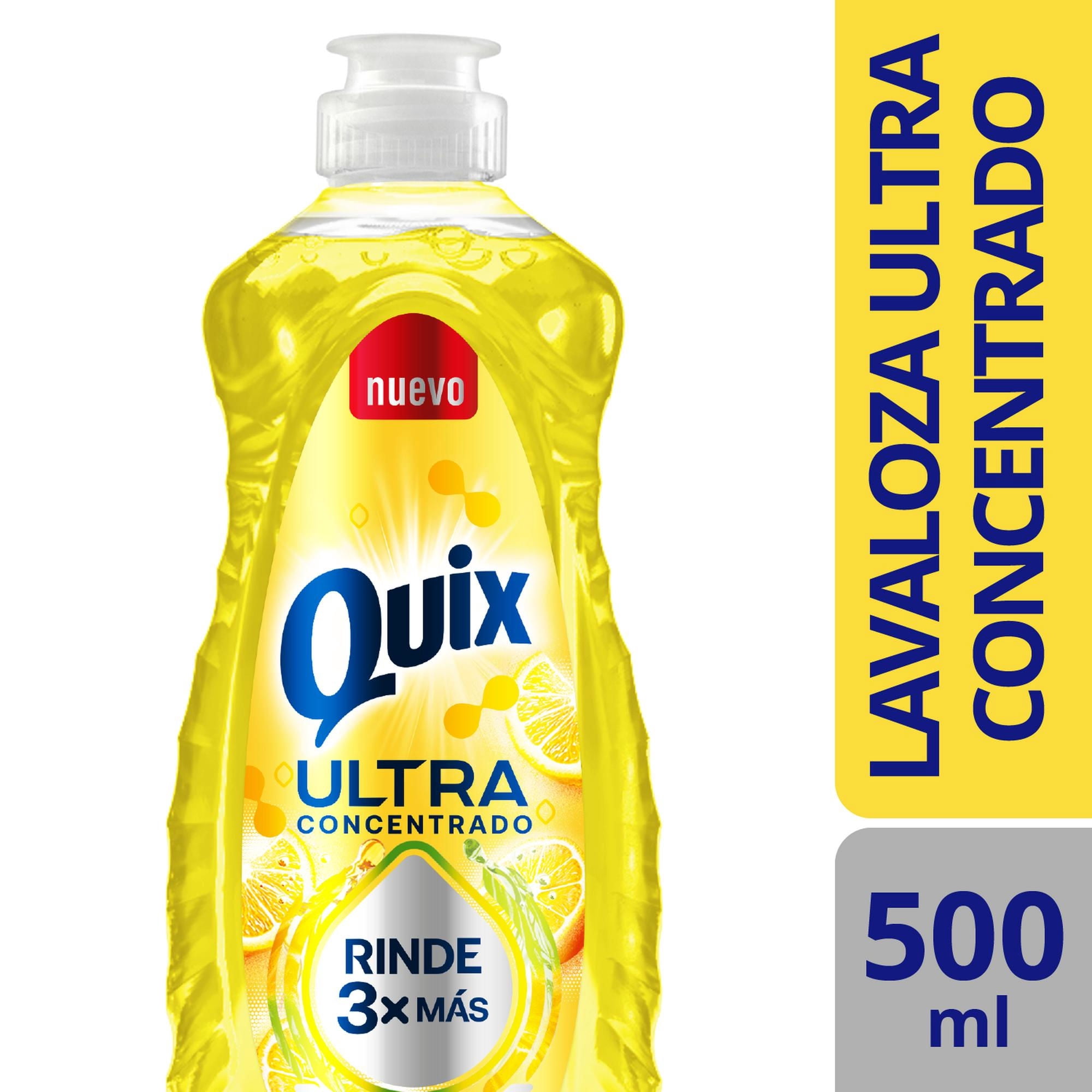 Lavaloza Ultra Concentrado Rinde 3x Más 500 ml Quix