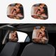 thumbnail image 1 of Madre e Hijos Funda Protectora Universal para Reposacabezas de Coche, Funda Elástica para Reposacabezas de Asiento de Auto, Funda de Tela Antipolvo, Accesorios de Interior 2 Piezas, 1 of 6