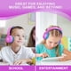 thumbnail image 4 of Contixo KB5 Audífonos Inalámbricos Bluetooth para Niños con Micrófono, Control de Volumen, USB-C y Cable 3.5mm, 4 of 8
