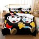 thumbnail image 1 of New The Cuphead Show Bedding Set Bed Set Aldult Kid Bedroom Duvetcover Sets Bed Sheets, 1 of 5
