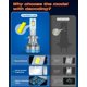 thumbnail image 2 of Faros antiniebla FAHREN 2024 mejorados H7 120 W 32000 LM 6500 K (x2), 2 of 7