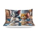 thumbnail image 3 of Tom And JerryCartoon Collection 3-Piece Comforter Set, Personalized Bedding Decor for Kids And Teens Bed Sheets, 3 of 5