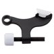 thumbnail image 1 of Pin para puerta con bisagra National Hardware, zinc mate, negro, 1 of 1