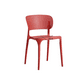 thumbnail image 2 of Pack 4 Sillas Comedor Terraza Roja Apilable PVC, 2 of 6