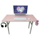 thumbnail image 1 of Escritorio Gamer Plegable 130×60 CM Rosado Luz Led, 1 of 8