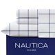thumbnail image 2 of Juego de sábanas Nautica Cotton Percal Crisp & Cool Queen Plot Blue, 2 of 2