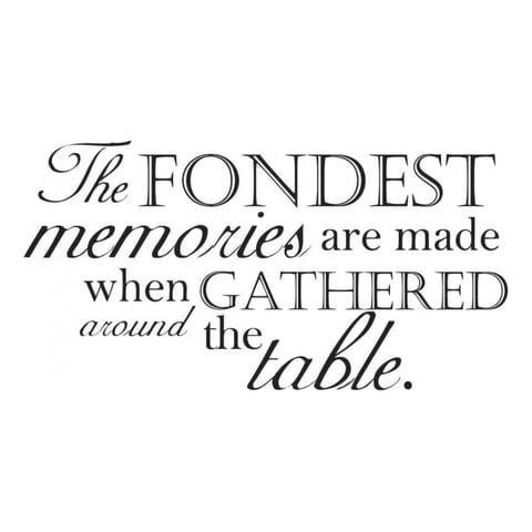 Rienda Libre Graphics - Decomural The Fondest Memories Family Ws-40876