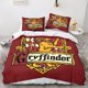 thumbnail image 2 of Harry Potter Crest Bedding Set with Pillowcases,School of Magic,Soft Microfiber Duvet Cover with Zipper Closure for, 2 of 3