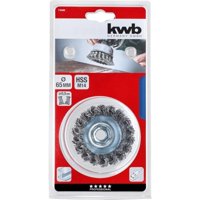 Kwb - Grata / Cepillo Copa De Alambre Trenzado 65Mm