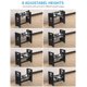 thumbnail image 3 of Cuencos Elevados para Perro Vantic Ajustables Grande/Extra Grande Negro, 3 of 6