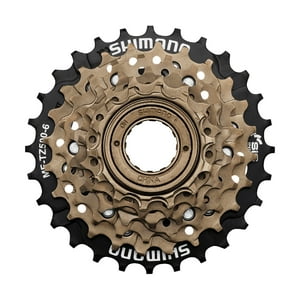 Shimano - Piñon 6V Tz-500 14 Al 28 Dorado Atornillado