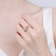 thumbnail image 4 of Anillos de Boda de Moissanita para Mujer 1-2 Uds Corte Redondo Color D VVS1 Anillos de Diamante Anillos de Compromiso de Moissanita de Plata Esterlina S925 con Certificado, 4 of 8