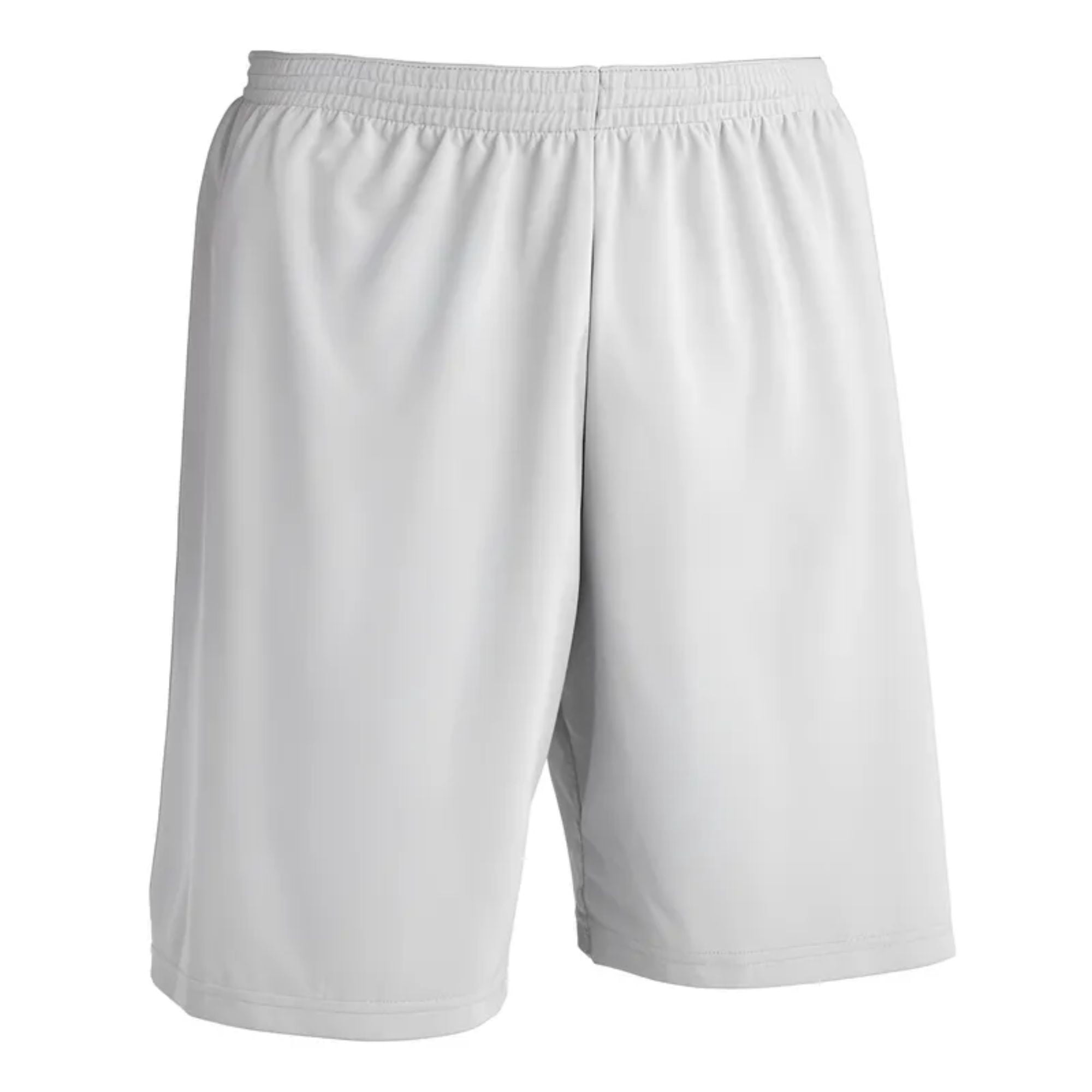 Drb - Short De Futbol Blanco Liso Costuras Reforzadas