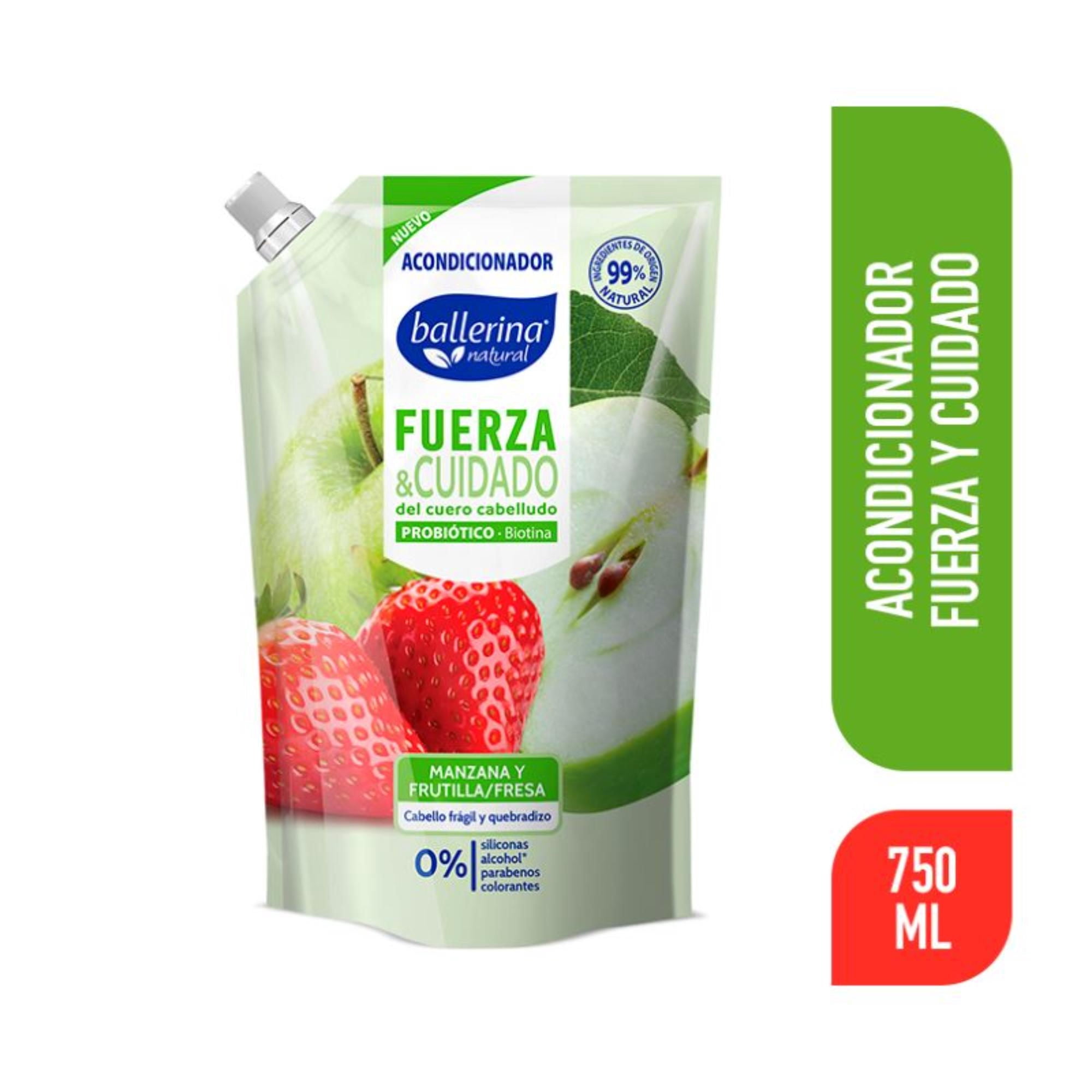 Acondicionador Fuerza Y Cuidado 750 ml Bellerina