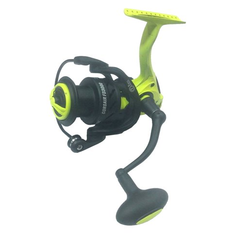 Carrete De Pesca Silstar Corsair Fd3000 263 Gr 1+1 Rodamientos Amarillo
