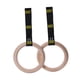 thumbnail image 4 of 2 Piezas Anillos De Gimnasia Anillos De Ejercicio Para Parque Entrenamiento De Cuerpo Completo En Casa Gimnasio 28 Mm Anillos, 4 of 5