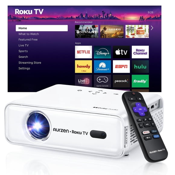 Proyector Roku Tv 1080p Fhd Wifi Bluetooth